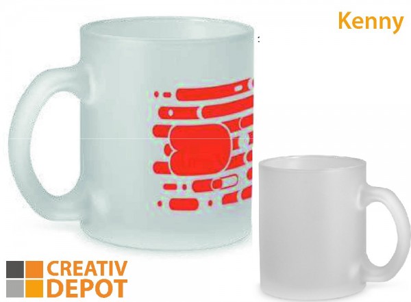 Tasse, bedruckt "Kenny"