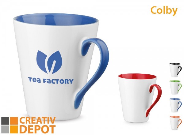 Tasse, bedruckbar "Colby"