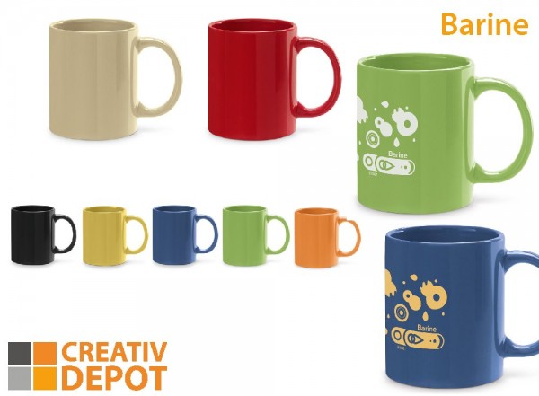 Tasse, bedruckbar "Barine"