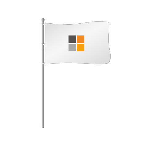 Hissflaggen | B 300 cm x H 200 cm | einseitig bedruckt