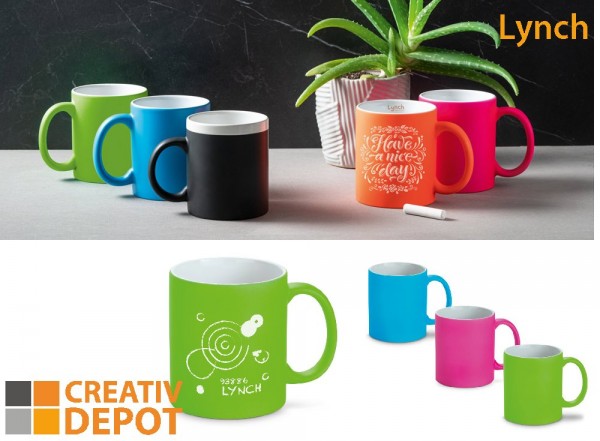 Becher, bedruckbar "Lynch"