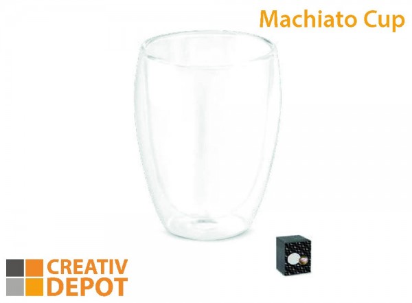 "Machiato Cup" - Becher aus Borosilikatglas, 350 ml