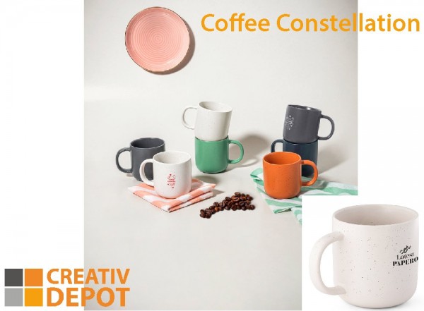 Becher, bedruckt "Constellation"- klein