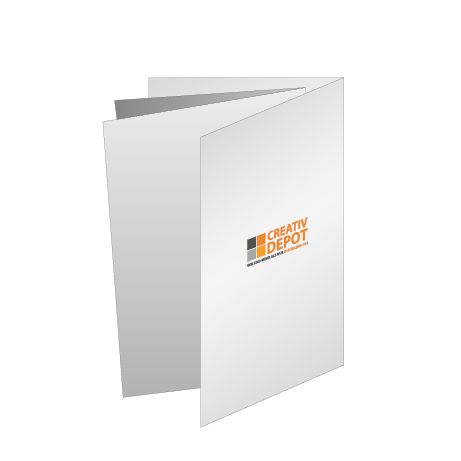 Faltblatt 8-Seiter 2-Bruch Kreuzfalz